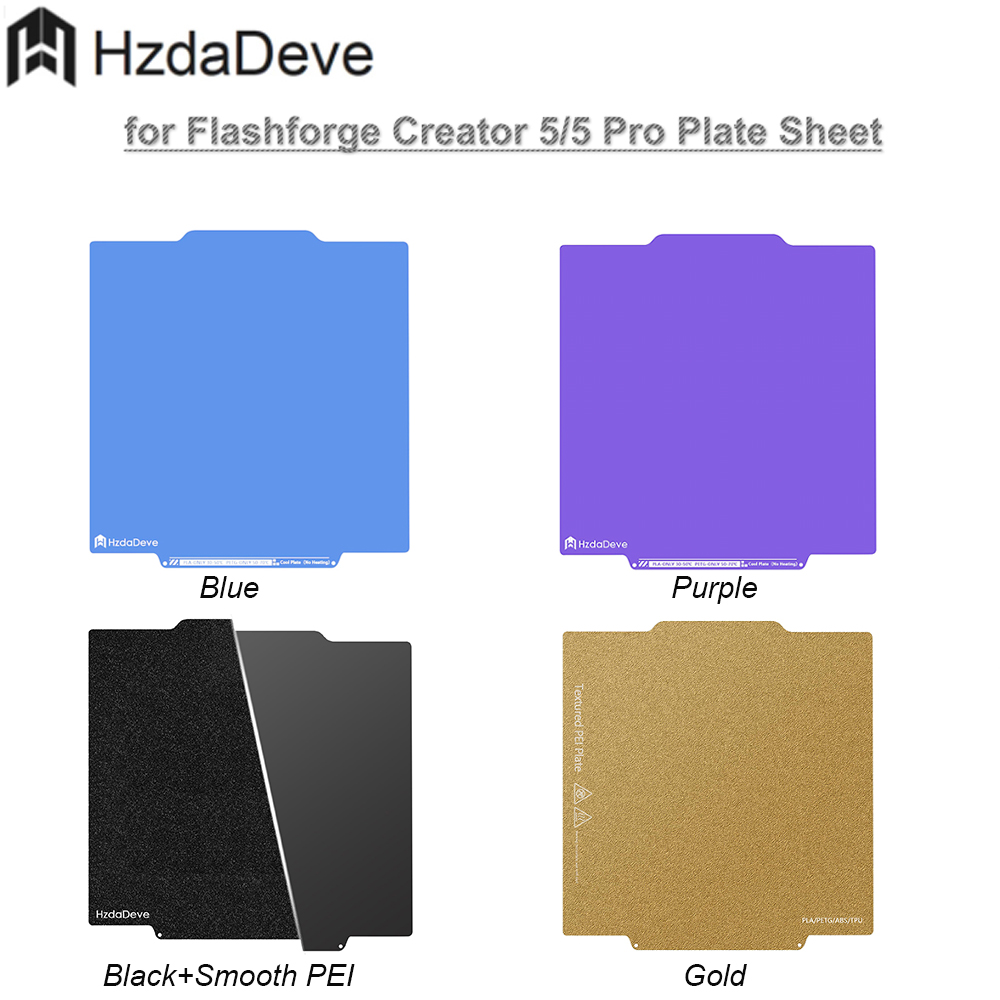 Pei Sheet - Creator 5/5Pro 빌드 플레이트 이중 질감