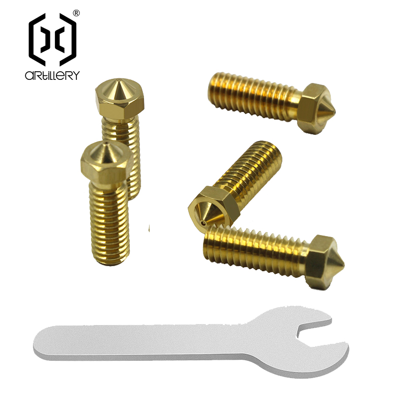 3D Printing News - E3D 황동 노즐 0.2/0.4/0.6/0.8mm 도구 키트