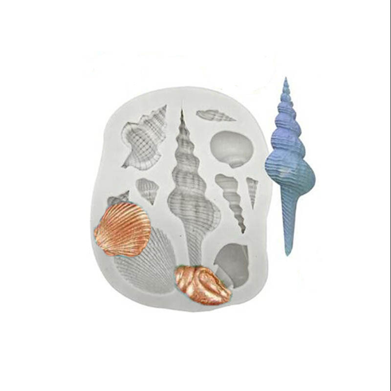 소라 껍질 모양 실리콘 몰드, 케이크 프레임, 캔디 케 - 3D Printing With Silicone 리뷰 및 가격