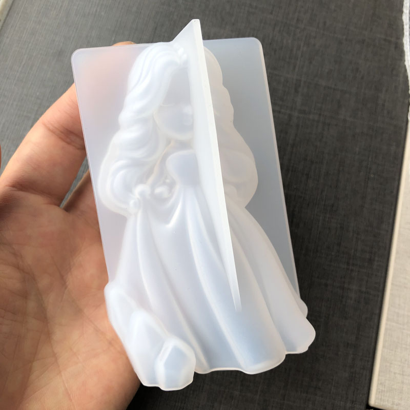 3D 귀여운 공주 실리콘 양초 금형 천사 소녀 비누 수 - 3D Printing With Silicone 리뷰 및 가격