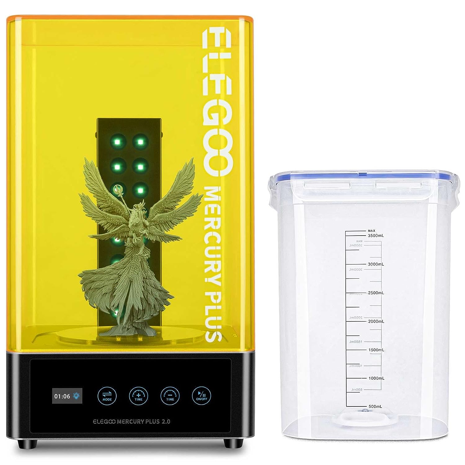 ELEGOO 머큐리 플러스 2.0 3D 프린팅 세척 및 - 3D Printing Sla 리뷰 및 가격