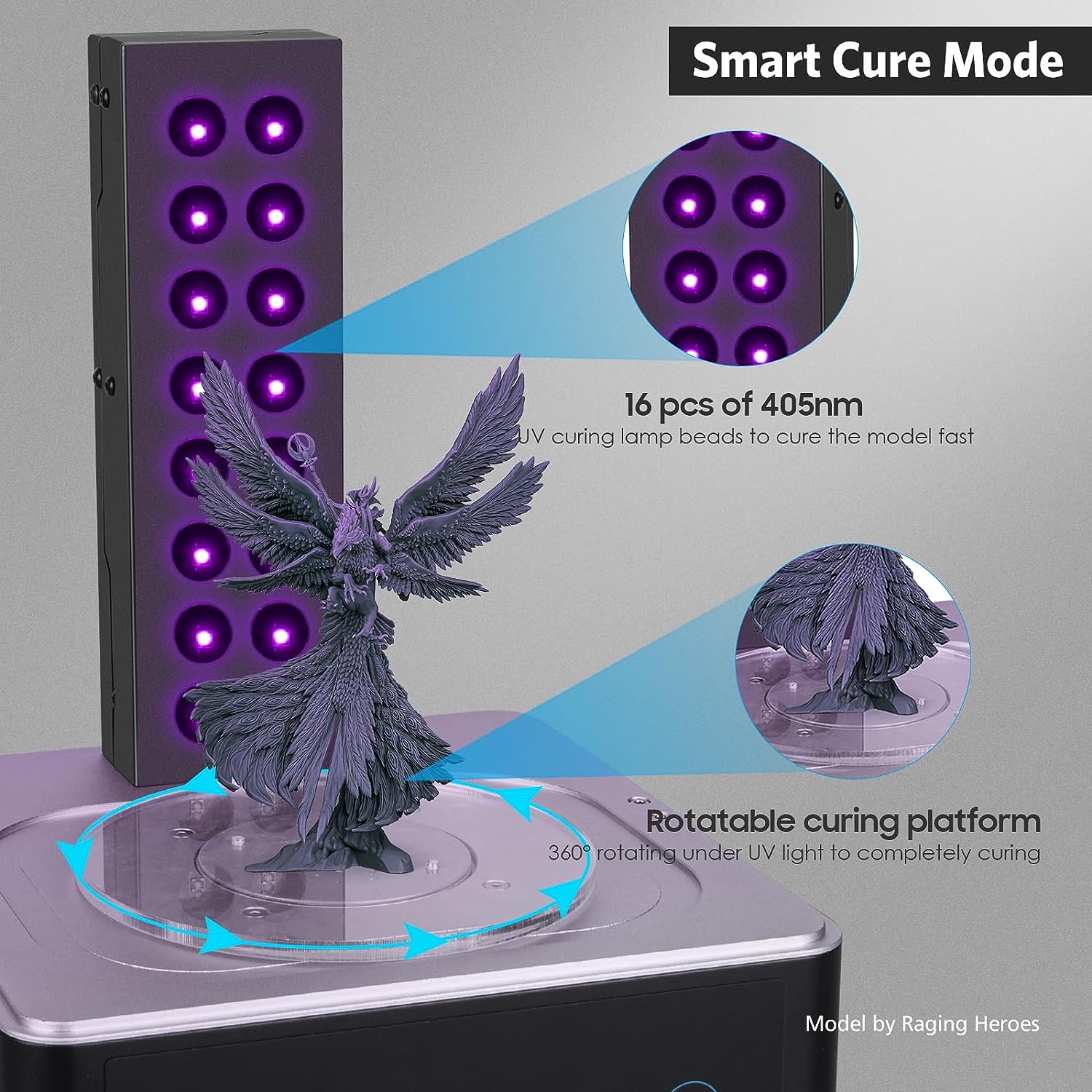 ELEGOO 머큐리 플러스 2.0 3D 프린팅 세척 및 - 3D Printing Sla 리뷰 및 가격
