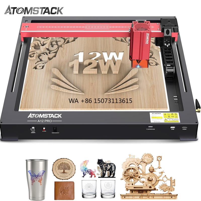 아톰스택 A12 X12 Pro 50W Wifi 스마트  - 3D Printing Laser Cutting 리뷰 및 가격