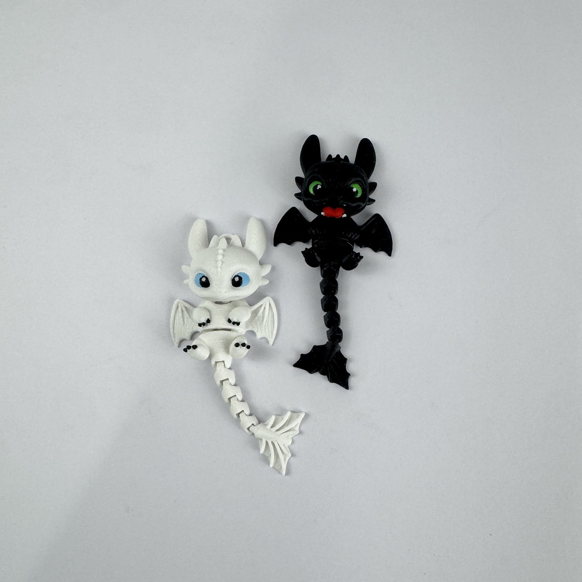 3D 프린팅 관절형 드래곤 펜던트 나이트 퓨리 라이트  - 3D Printing Keychain 리뷰 및 가격