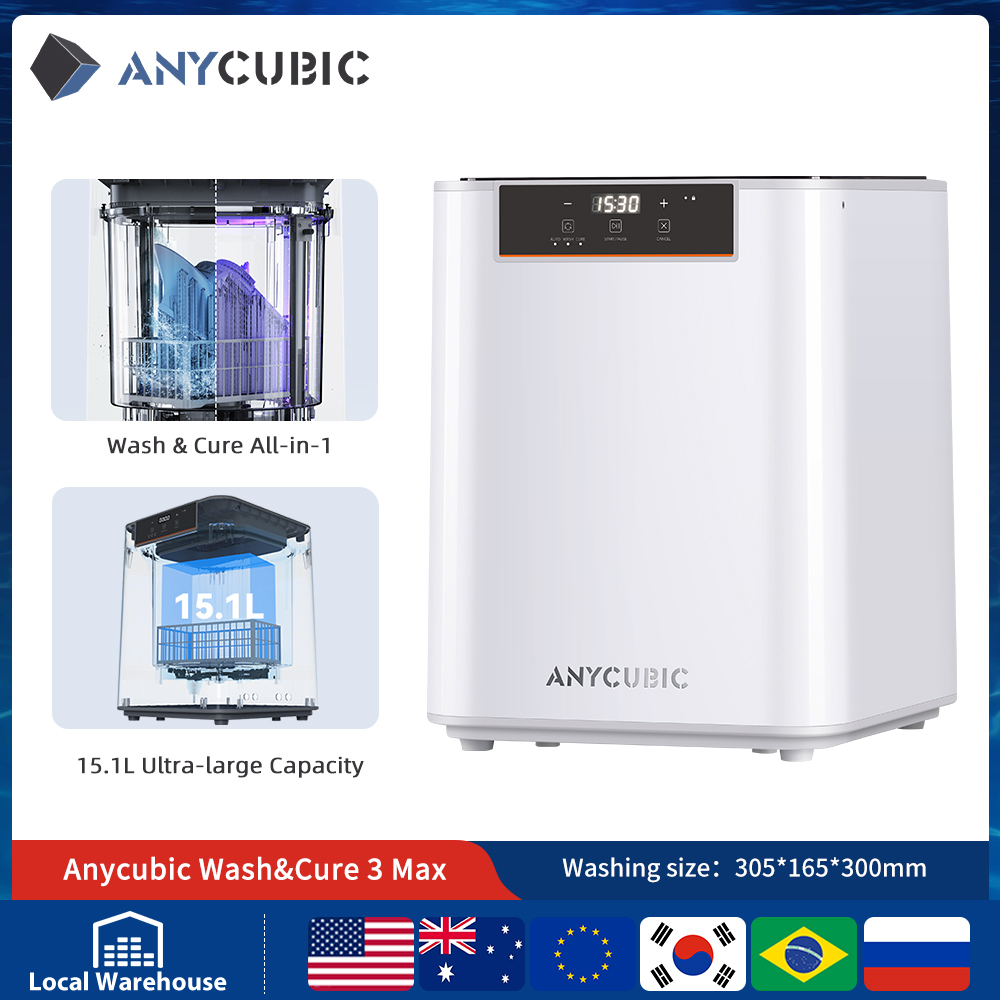 ANYCUBIC Wash & Cure 3/3 Plus/ - 3D Printing Sla 리뷰 및 가격