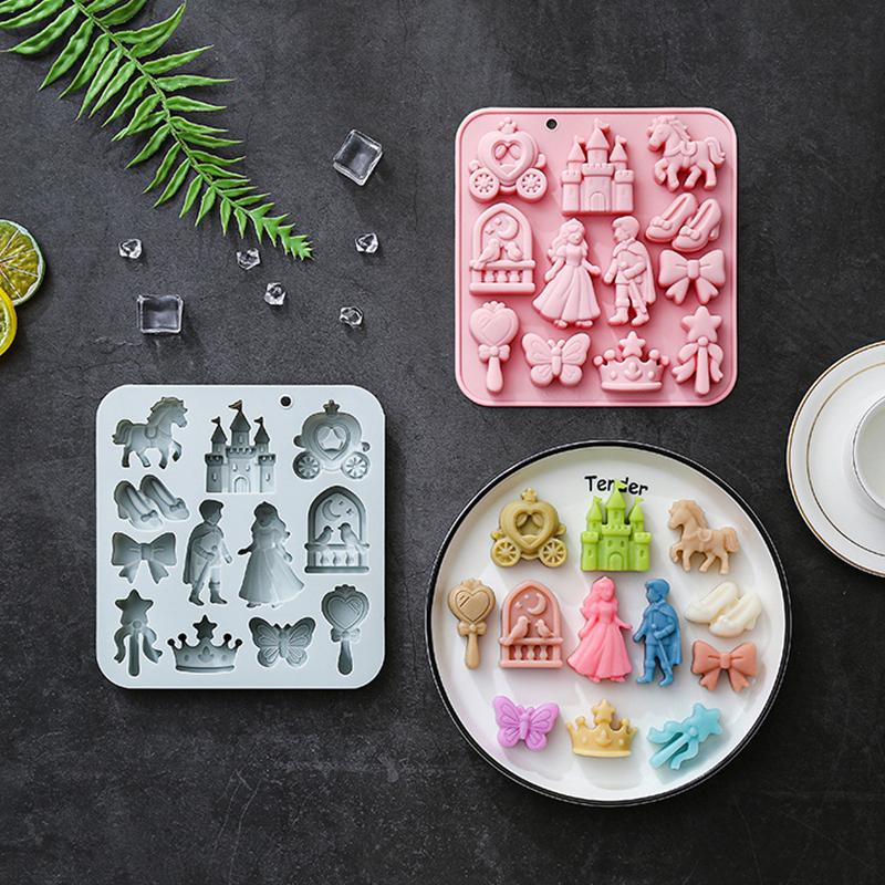 🌸 12구 프린스, 프린세스 실리콘 몰드 3D 활, 성 - 3D Printing With Silicone 리뷰 및 가격