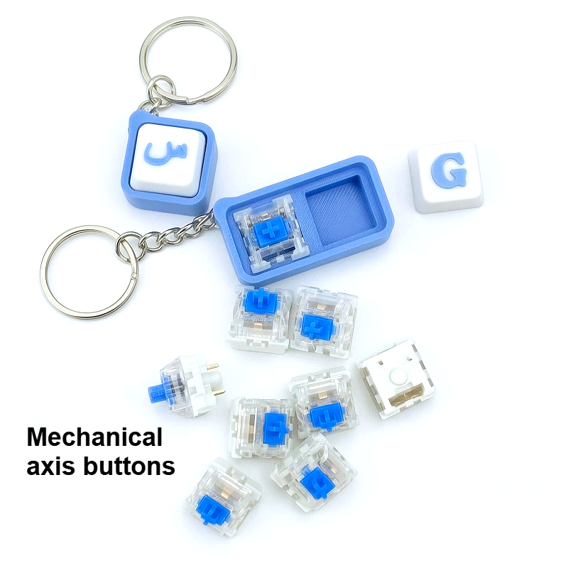 새로운 기계식 스위치 피젯 토이 DIY 3D 프린트 클 - 3D Printing Keychain 리뷰 및 가격