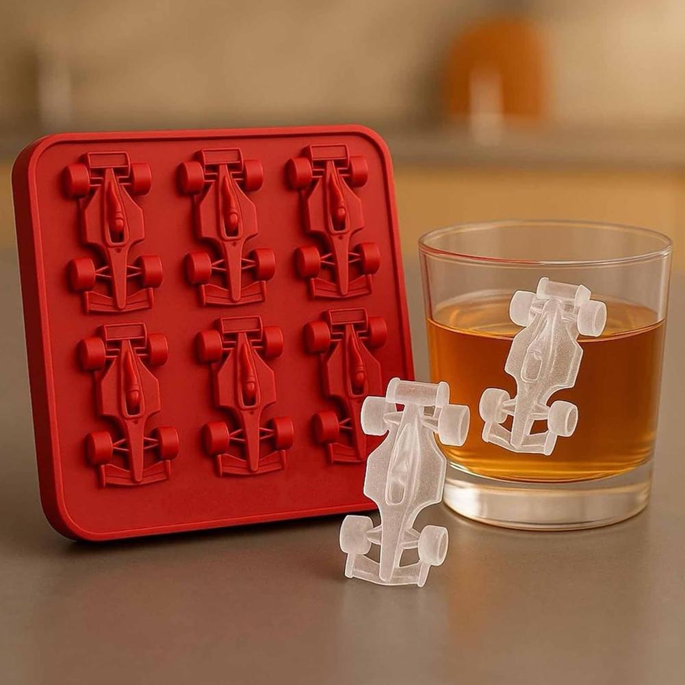 3D 레이싱카 얼음 틀 실리콘 몰드 트레이 (냉동고용, - 3D Printing With Silicone 리뷰 및 가격