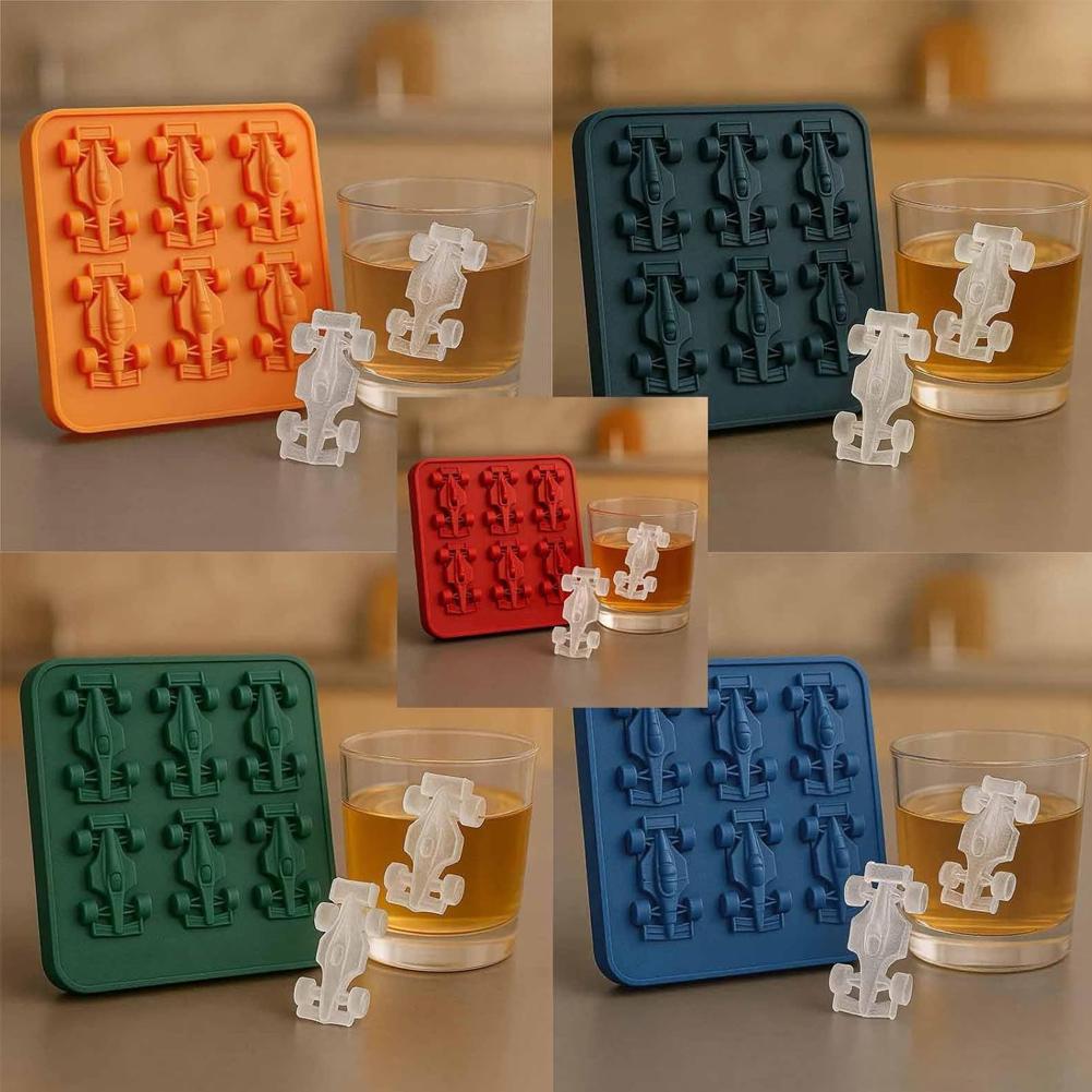 3D 레이싱카 얼음 틀 실리콘 몰드 트레이 (냉동고용, - 3D Printing With Silicone 리뷰 및 가격