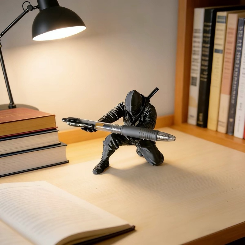 닌자 펜 홀더 3D 프린팅 사무라이 데스크 장식품 문구 - 3D Printing Office Setup 리뷰 및 가격