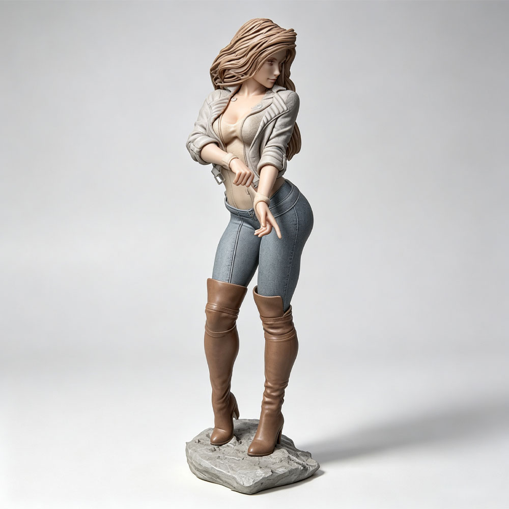 1/24 현실적인 패셔너블한 여성 캐릭터, 미니어처 레 - 3D Printing Ultem 리뷰 및 가격