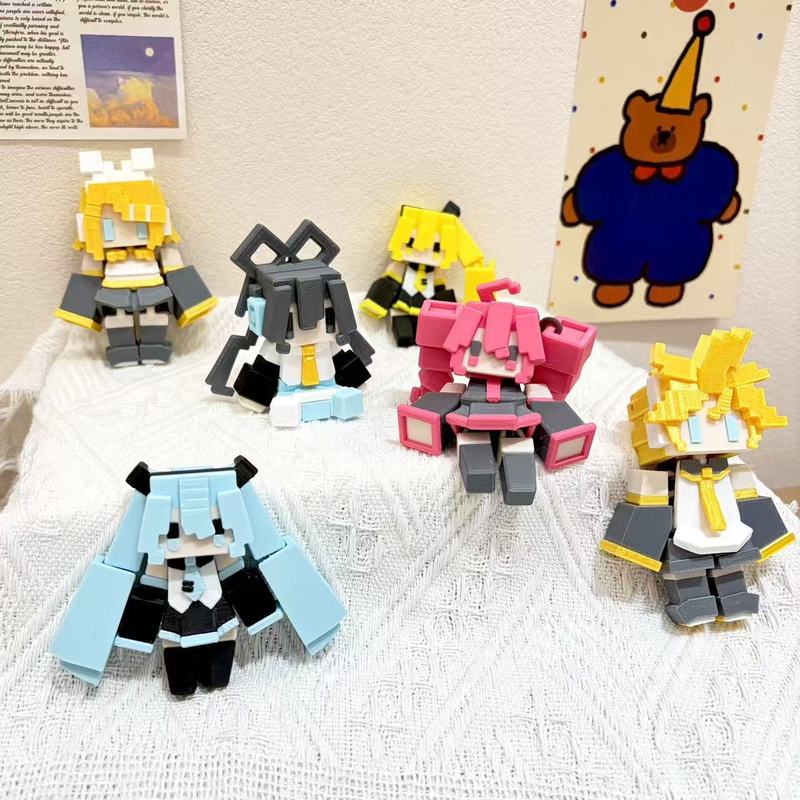 애니메이션 하츠네 미쿠 3D 프린팅 키체인 애니메이션  - 3D Printing Keychain 리뷰 및 가격