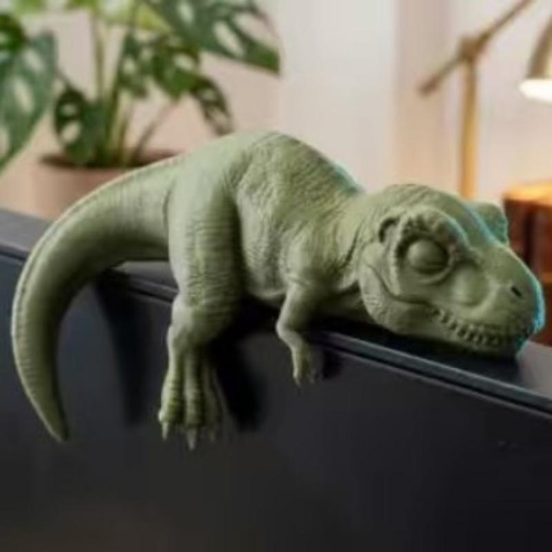 잠자는 티라노사우루스 모니터 장식품 3D 프린팅 미니  - 3D Printing Office Setup 리뷰 및 가격