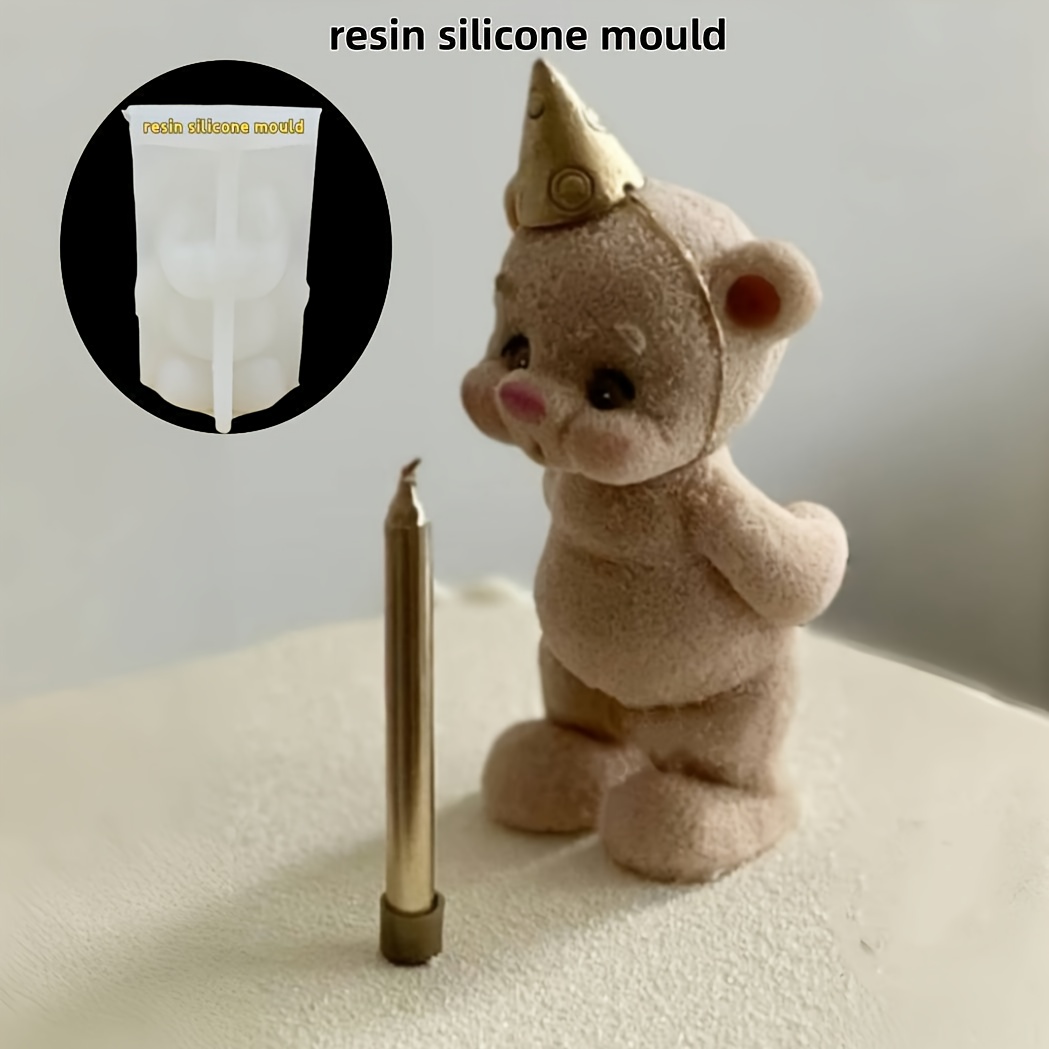 DNEJIU 귀여운 곰 실리콘 몰드 DIY 양초, 레진 - 3D Printing With Silicone 리뷰 및 가격