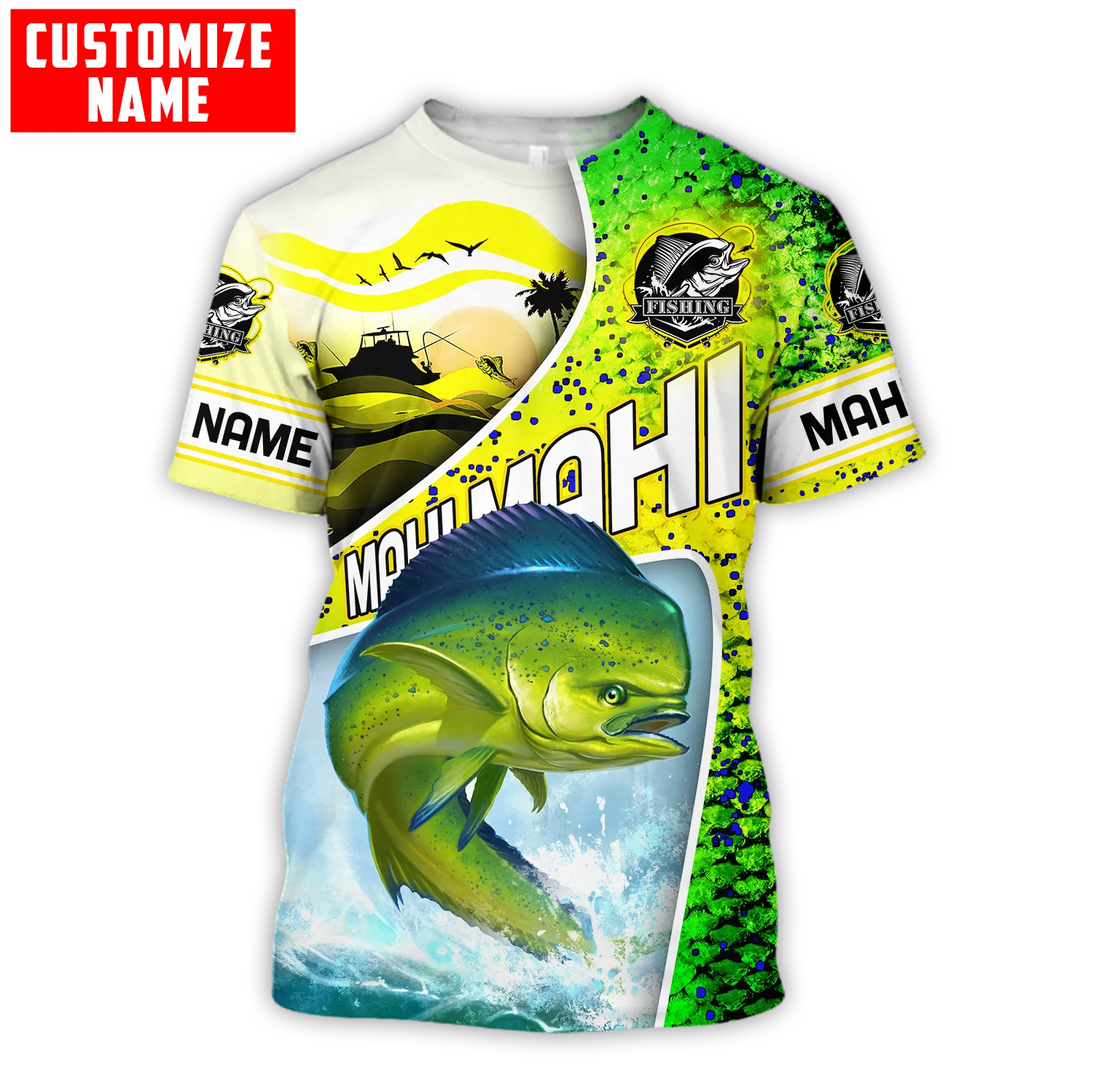 사용자 정의 이름 Mahi-mahi 낚시 저울, 3D  - 3D Printing Name 리뷰 및 가격