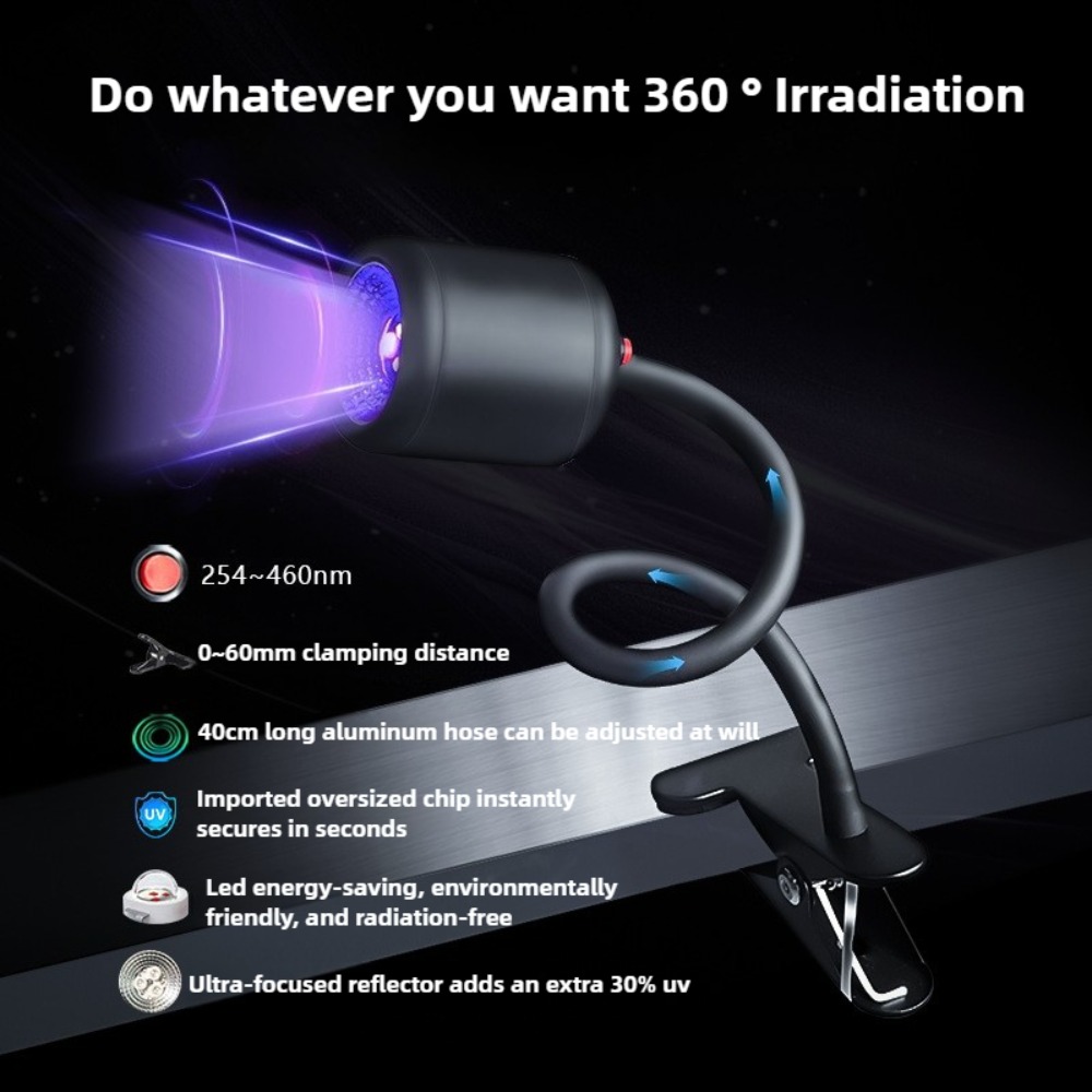 휴대용 클램프 UV 경화 램프 18W 3D 프린터 UV - 3D Printing Sla 리뷰 및 가격