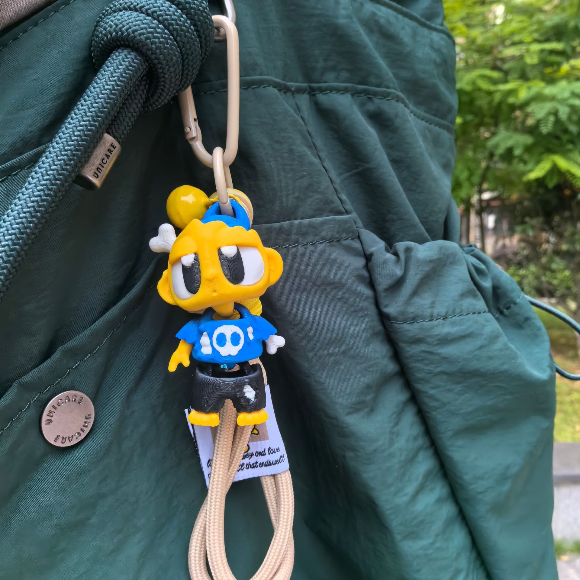 3D 프린팅 만화 좀비 피규어 키체인 (파라코드 끈 및 - 3D Printing Keychain 리뷰 및 가격