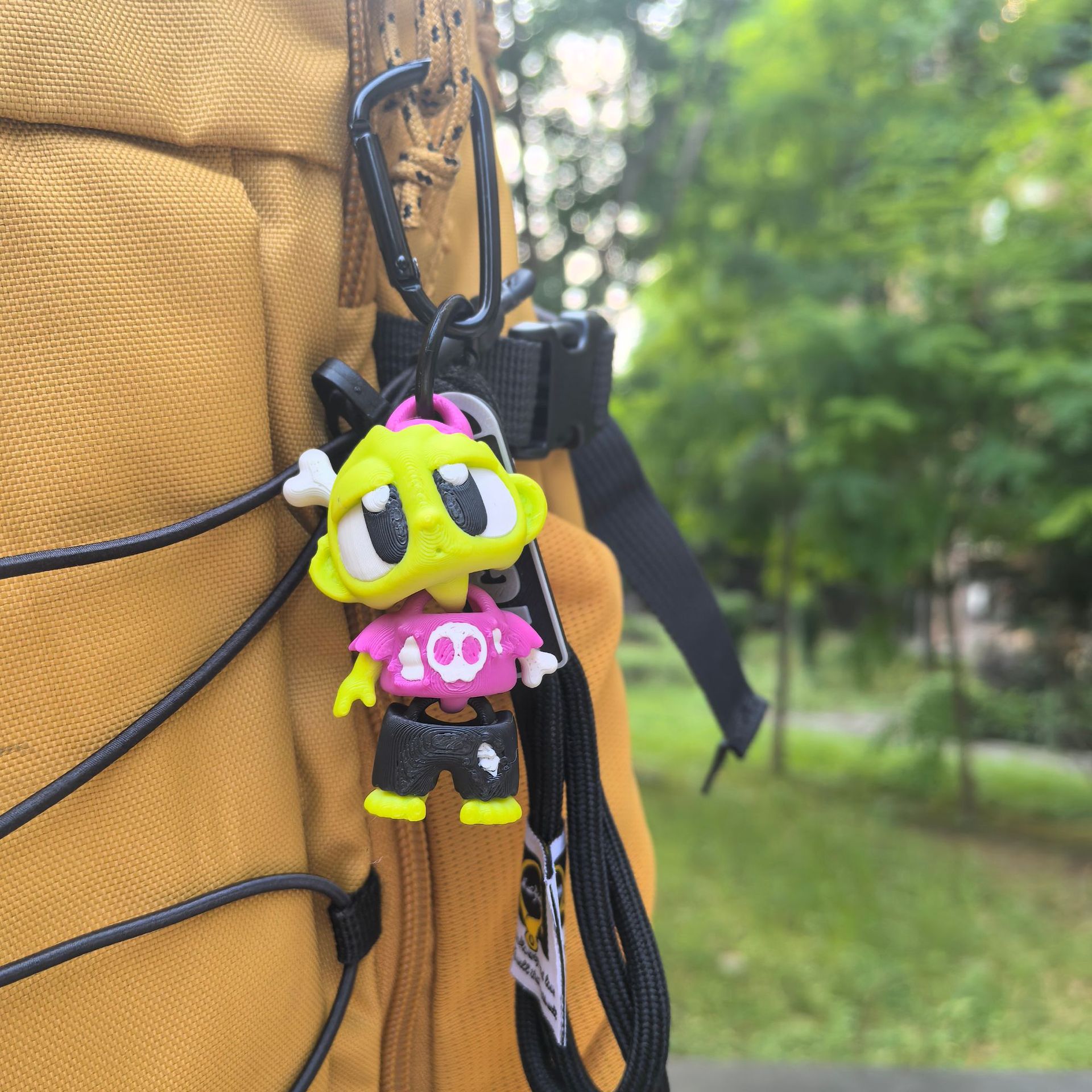 3D 프린팅 만화 좀비 피규어 키체인 (파라코드 끈 및 - 3D Printing Keychain 리뷰 및 가격
